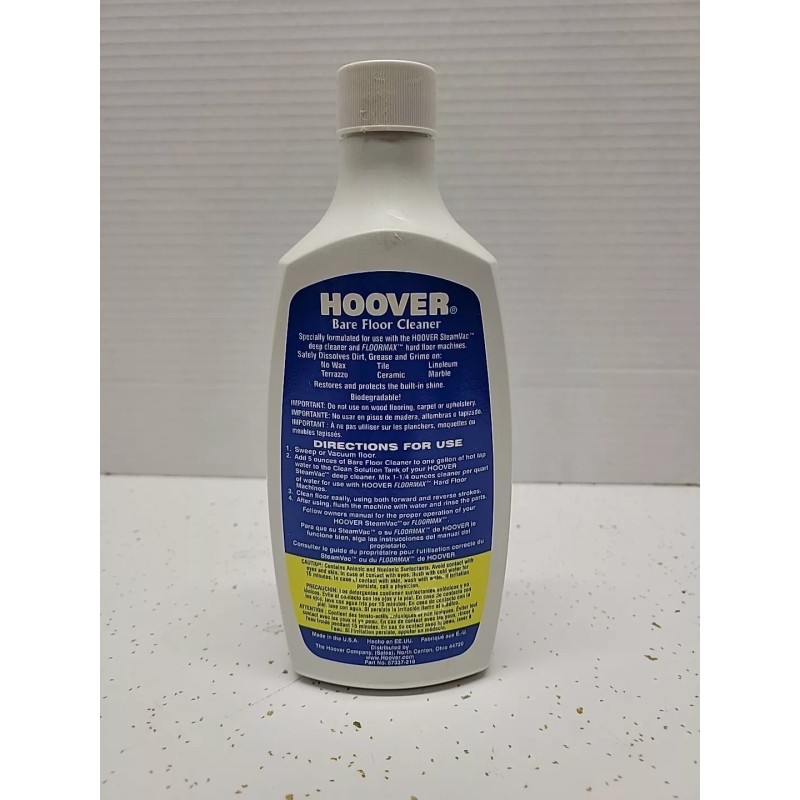 Hoover Steamvac & Floormax Bare Floor Cleaner 16 Oz. NEW
