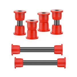 OVAS HOO Club Car Precedent Front Bushing Kit, Front Upper A Arm Polyurethane Bushings and Sleeves Golf Cart Front Lower Spring 2004-up Club Car Precedent Gas/Electric Golf Cart 102289901