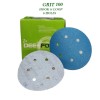 DEERFOS 6" SANDING DISC GRIT 100 SAND PAPER HOOK &