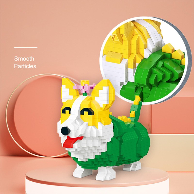NOOLY Animals Mini Building Blocks for Home and Office Decoration
