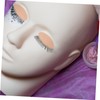 TOVINANNA 3pairs Removable Eyelids for Eyelash Practice Mannequin Replacement Modules