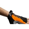 Urban Prime Short Gel-Padded Gloves Orange Cycling Gloves Summer Short