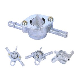 Aluminium Inline Fuel Tap Valve, 2.17in Length for Motorcycle ATV