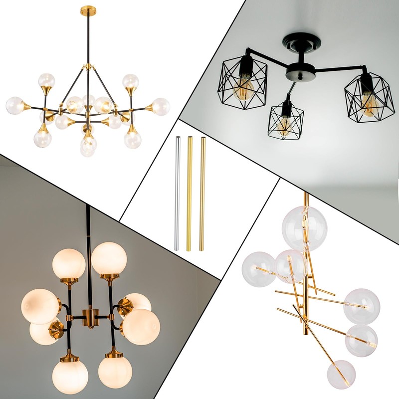 PATIKIL 5Set 11.8" M10 x 1mm Fine Thread Threaded Extension