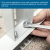 sourcing map M16 Split Lock Washer, 10Pcs 304 Stainless Steel