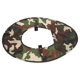PATIKIL Hard Hat Sun Shade, Sun Shield Hard Hat Full Brim Attachment for Construction Outdoor Work, Camo