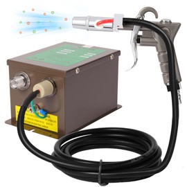 FEITA Ionizing Air Gun Antistatic Air Gun Electrostatic Eliminator Anti Static Ionizer with 4.6KV High Voltage Generator (FT-004 /FT-007A)