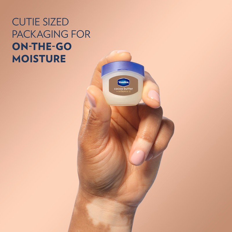 Vaseline Lip Balm Mini 2 ct Cocoa Butter For Dry