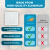 Aluminum 14 x 14 Inch 4-Way Adjustable Air Vent Cover
