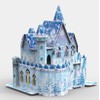 Brigamo Magic Elsa Ice Palace Dollhouse Castle for Craft &