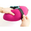 Set on a Travel Neck Pillow, No Showing Your Sleeping