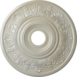 Ekena Millwork CM20VIFBS Vienna Ceiling Medallion, 20"OD x 3 1/2"ID x 1 1/2"P, Hand-Painted Flash Blue