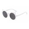 BlinkRite Trendy Round-Shaped LIttle Devil Cat Ear Sunglasses for Girls