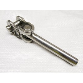 Swage Fork Swivel Terminal Stainless Steel 4MM