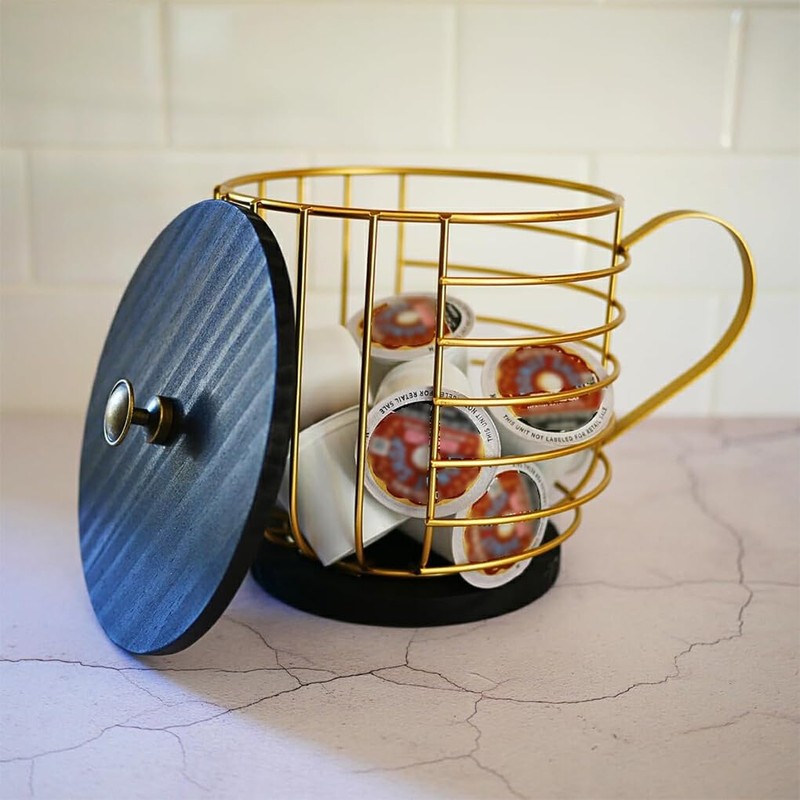 AIXXCUVQ Pod Moses Basket Modern And Minimalist Coffee Pod Storage