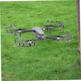 Vaguelly 4pcs Anti-Collision Propeller Guard for Drone Enhanced Bumper for Shock-Absorbing Design Compatible Series Grey