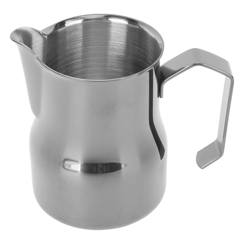 Milk Frother Cup 350ml 304 Stainless Steel Pointed Mouth Foaming