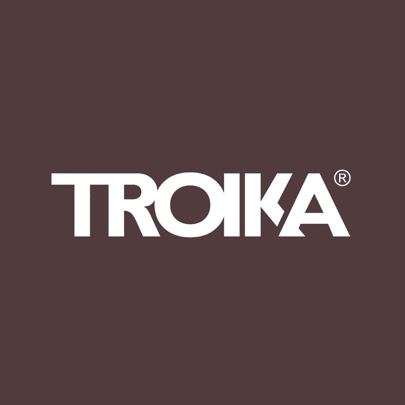 TROIKA Retrotag Frauchen Key Ring and Pendant in Retro Style