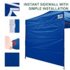 Eurmax USA 10FT Instant Canopy SunWall Pop Up Canopy Wall