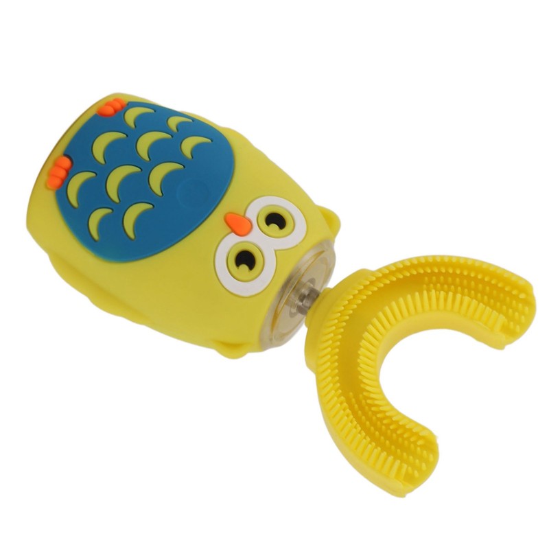 U Shaped Electric Toothbrush Ultrasonic Automatic USB Charging Cute Whole