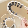 AHXP 3pcs crevice cleaning brush bendable small gap brush, multi-functional