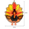 Thanksgiving decorations 3D Turkey Decor Door Hanger