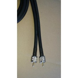 BK RG-8/U   CB  Ham Radio  PL259 UHF to PL259 UHF 50 ohm coax cable  12 FT