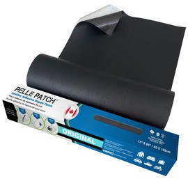 Pelle Patch - Leather And Vinyl Repair Patch - 25 Colors Available - Original 17x60 - Dark Grey