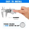Digital Caliper, Adoric Caliper Measuring Tool 0-6" Stainless Steel Vernier