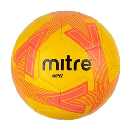 Mitre Impel L30P Football, Highly Durable, Shape Retention, Yellow/Orange, 5