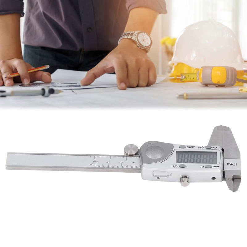 Digital Caliper Measuring Tool Industrial Electronic IP54 Waterproof 0‑100mm Range