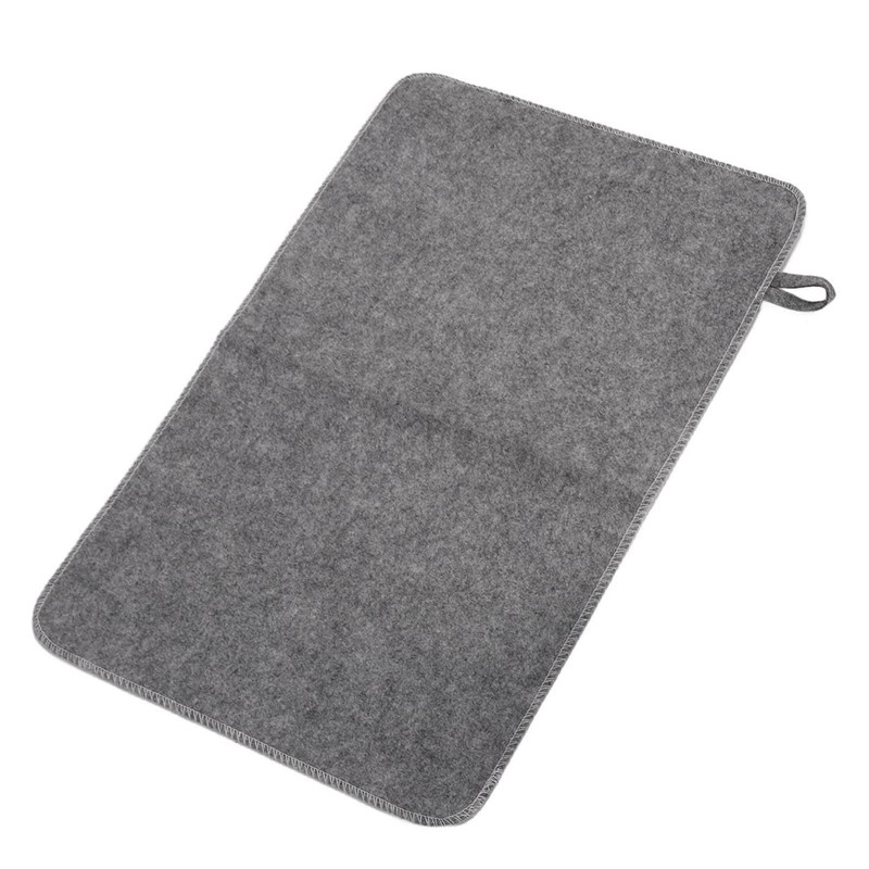 Sauna Mat, Felt Material Sauna Accessories Comfortable Shower Bath for