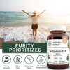 Natural Nutra 100 Vitamin D3 400 IU Softgels - VIT