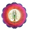 CIM Rainbow Wind Chime Stainless Steel Smooth Spinning Wind Mobile