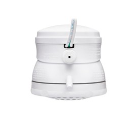 Rotoplas Regadera eléctrica, EcoDucha, Regadera de Baño Eléctrica de Bajo Consumo, con Doble Cámara de Calefacción, Potencia: 5000 Watts, 127 V ~ 60 Hz, Color: Blanco.