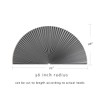 Arch Window Shade Blinds Cellular Shades Honeycomb Fabric Half Circle