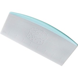 Plastic Pastry Bench Scraper Chopper Cake Cutter with Measuring Scale Multipurpose Kitchen Gadget Pizza Cutters for Cooking Baking Bread and Pizza Dough Kitchen and Dining
