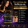 Biotina 25000 Mcg Cápsulas Veganas Belleza Integral Diario