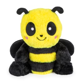 Warm Pals - Buzzy Bee - 1.5lbs - Cozy Microwavable Lavender Scented Stuffed Bee Plush - Heated Stuffed Animal- Heatable Coolable Bedtime Comfort Plushie