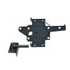 Nationwide Industries Stainless Steel Gate Latch (Two-Sided) Pad-Lockable - Black - NW38308NUA-SSB