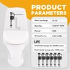 Lasnten 16 Pieces Toilet Fill Valve Toilet Tank Replacement Kit