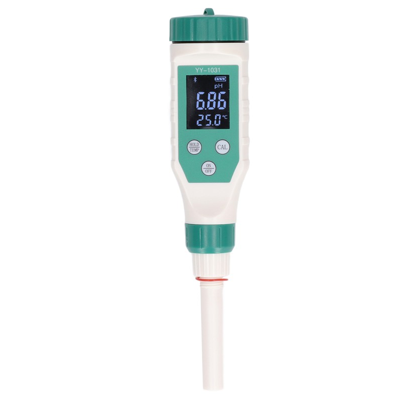 Bluetooth PH Meter Smart High Accuracy IP67 Waterproof LCD Display