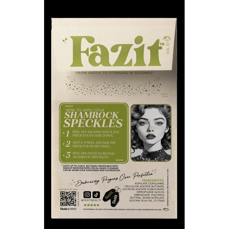 Fazit Make Up Patches Shamrock Speckles