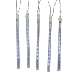 Kurt S. Adler UL5019 - Juego de 5 Luces de Ducha de 19,05 cm