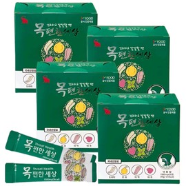 A refreshing throat care powder stick for itchy and scratchy throats during the seasonal change, 1.5gx30 packs, 4 boxes / 목편한 세상 환절기 간지럽고 칼칼할때 시원한 목관리 분말스틱 1.5gx30포 4박스