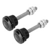 Bonnet Lock, Quick Release Latch, 2 Pieces, Universal Hood Pin,