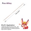 Fox Alloy (20pcs) Copper Brazing Rods BCuP-2 (5/64") - (2mm)