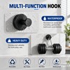 4pac Suction Cup Hooks for Bathroom & Kitchen – Punch-Free