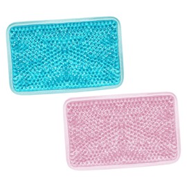 Mobestech 2pcs Reusable Hot Cold Compress Portable Cooling Bag for Sports Injuries