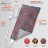 Calming Heat Massaging Weighted Heating Pad by Sharper Image- Weighted
